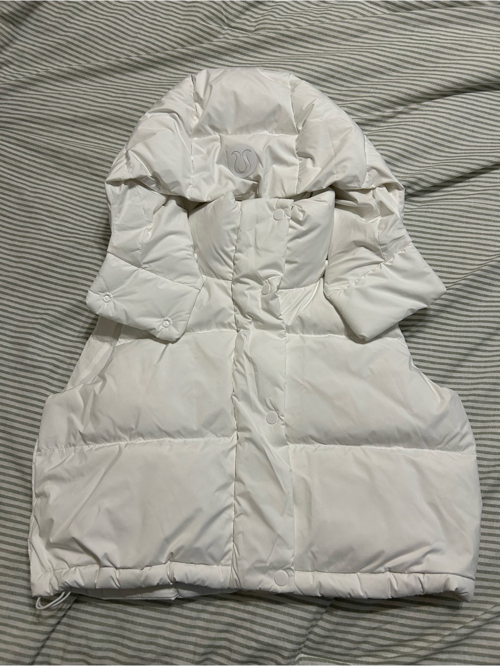 lululemon super cropped wunderpuff vest